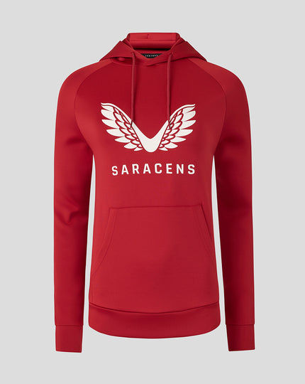 WOMENS 25/26 PRESENTATION SCUBA LOGO HOODIE - RHYTHMIC RED