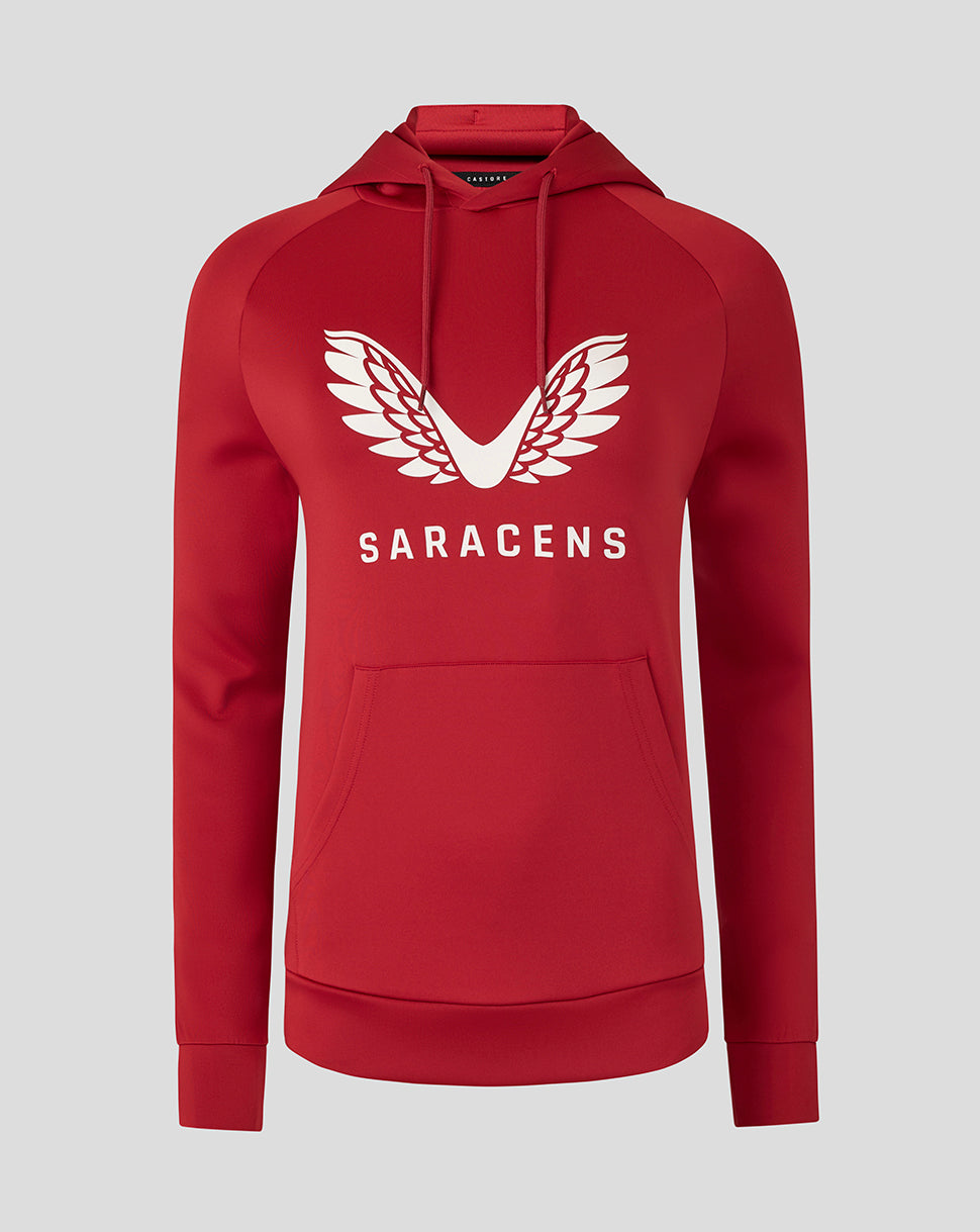 WOMENS 25/26 PRESENTATION SCUBA LOGO HOODIE - RHYTHMIC RED