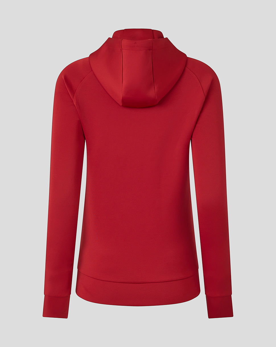 WOMENS 25/26 PRESENTATION SCUBA LOGO HOODIE - RHYTHMIC RED