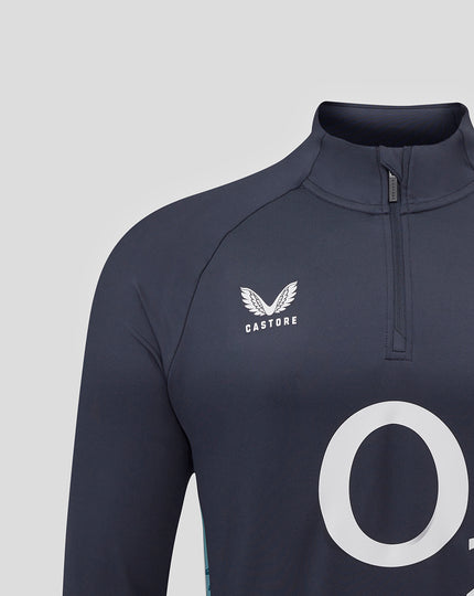 Women’s England Rugby 25/26 Performance Long Sleeve Midlayer Top – Inkwell