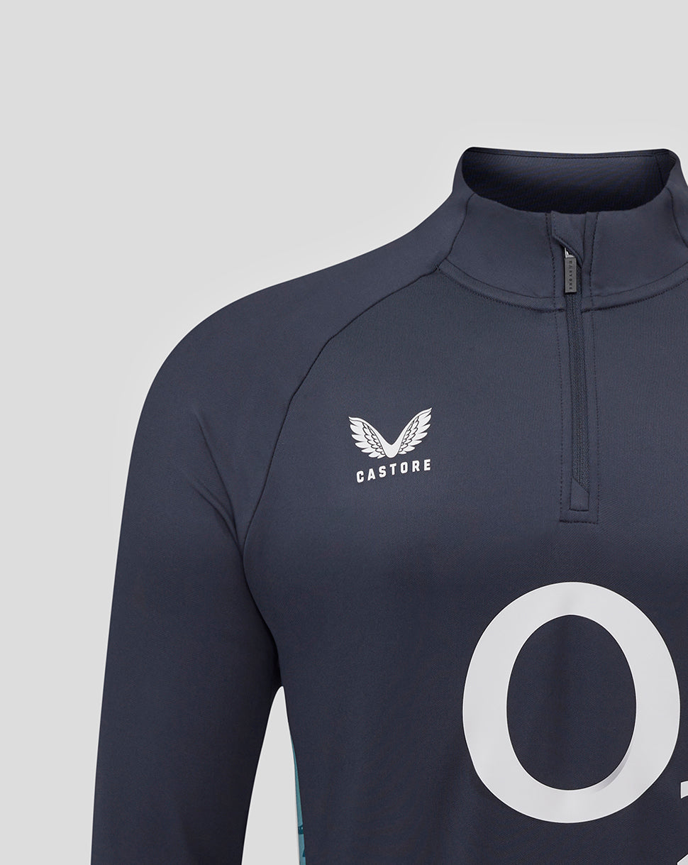 Women’s England Rugby 25/26 Performance Long Sleeve Midlayer Top – Inkwell