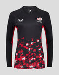 Women's 24/25 Matchday Long Sleeve Tee - Black/Red