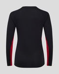 Women's 24/25 Matchday Long Sleeve Tee - Black/Red