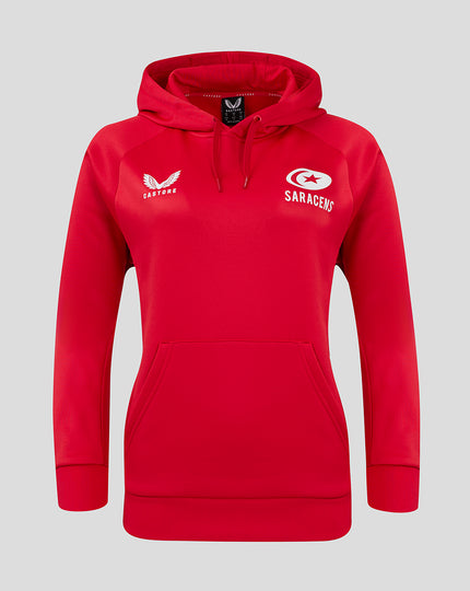 Women's 24/25 Overhead Training Hoody - Red