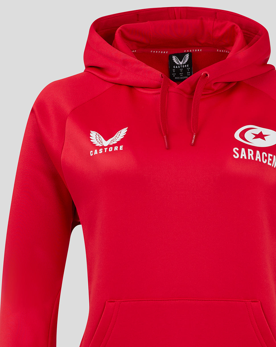 Women's 24/25 Overhead Training Hoody - Red