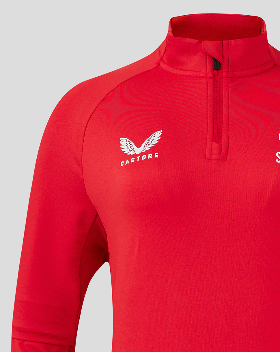 Women's 24/25 Training 1/4 Zip - Red