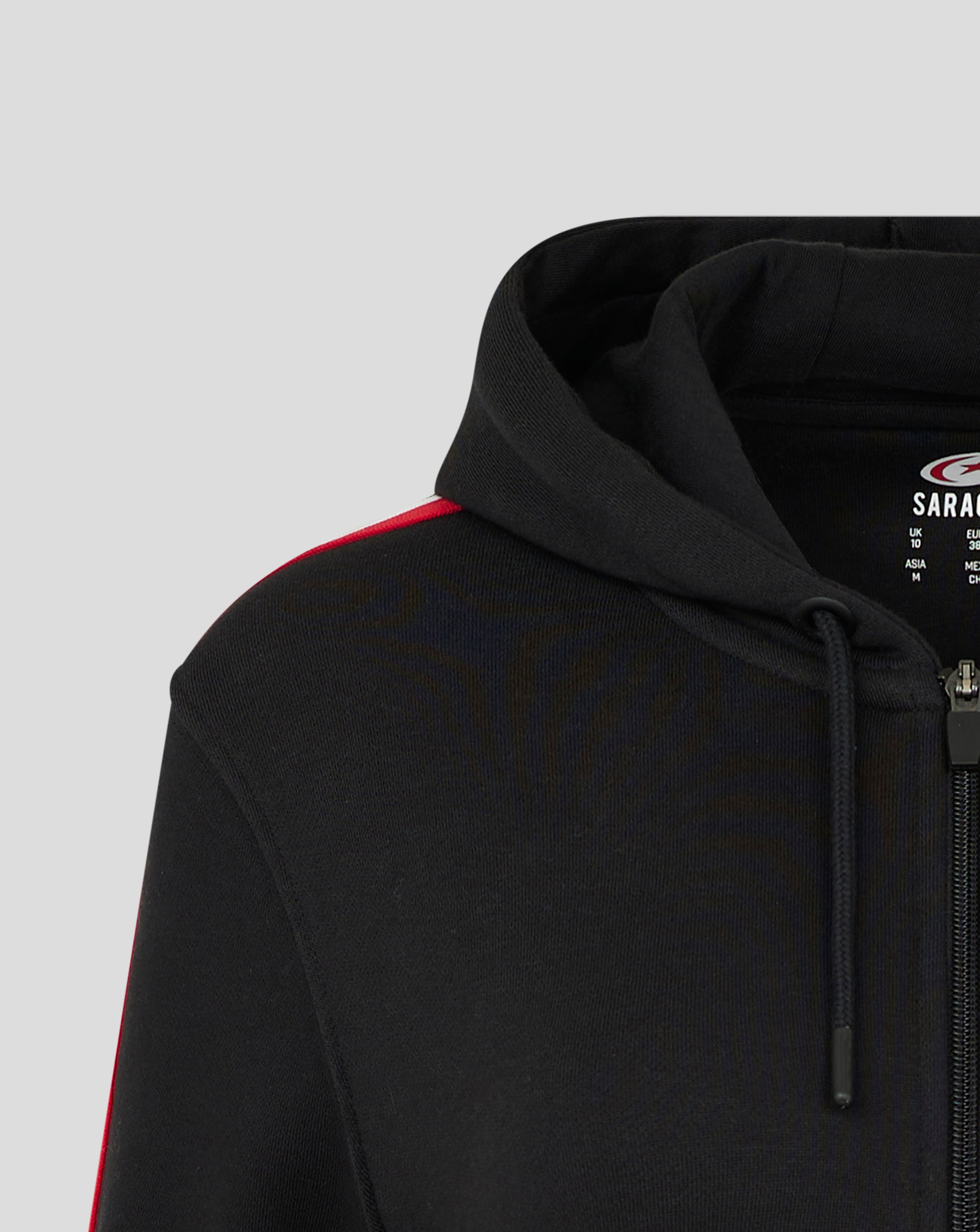 Women's Classic Full Zip Hoodie - Black