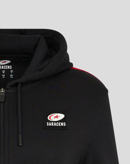 Women's Classic Full Zip Hoodie - Black