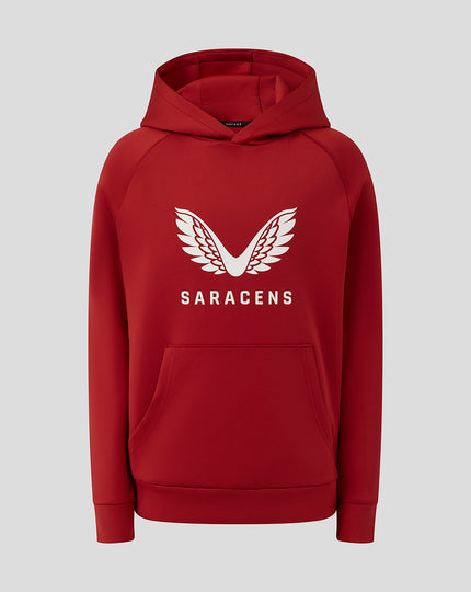 JUNIORS 25/26 PRESENTATION SCUBA LOGO HOODIE - RHYTHMIC RED