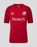 Junior 25/26 TRAINING  SHORT SLEEVE TEE  - RHYMTHIC RED