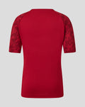 Junior 25/26 TRAINING  SHORT SLEEVE TEE  - RHYMTHIC RED