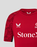 Junior 25/26 TRAINING  SHORT SLEEVE TEE  - RHYMTHIC RED
