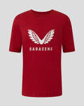 JUNIORS 25/26 PRESENTATION LOGO TEE - RHYTHMIC RED