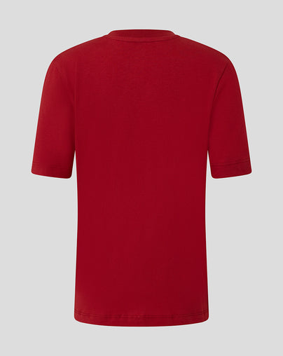 JUNIORS 25/26 PRESENTATION LOGO TEE - RHYTHMIC RED
