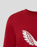 JUNIORS 25/26 PRESENTATION LOGO TEE - RHYTHMIC RED