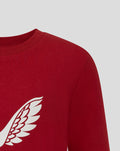 JUNIORS 25/26 PRESENTATION LOGO TEE - RHYTHMIC RED