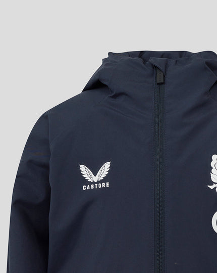 Junior England Rugby 25/26 Performance Shower Jacket - Inkwell