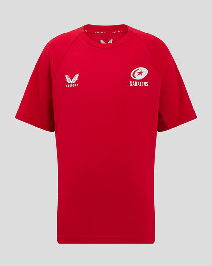 Junior 24/25 Training Short Sleeve Tee - Red