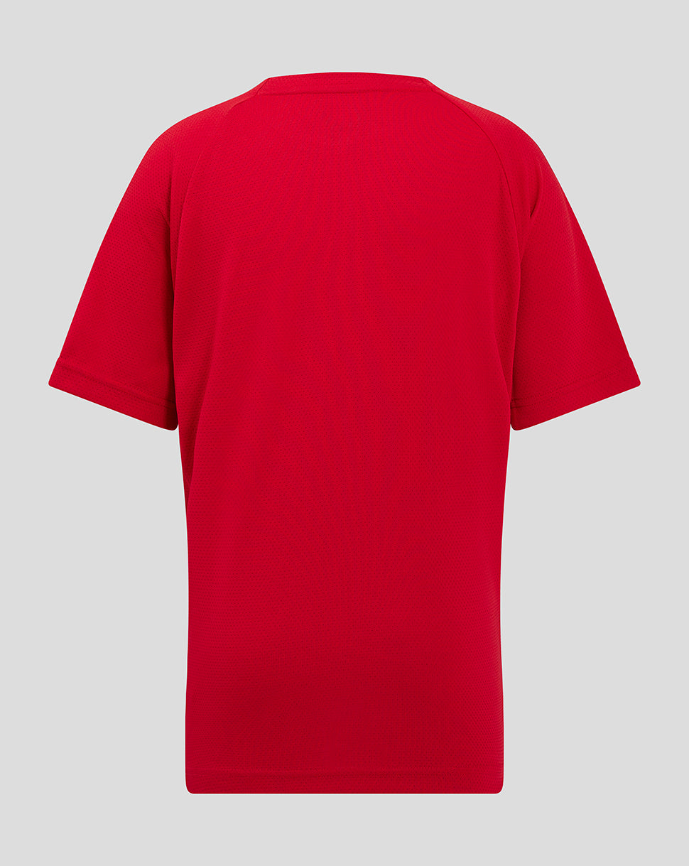 Junior 24/25 Training Short Sleeve Tee - Red