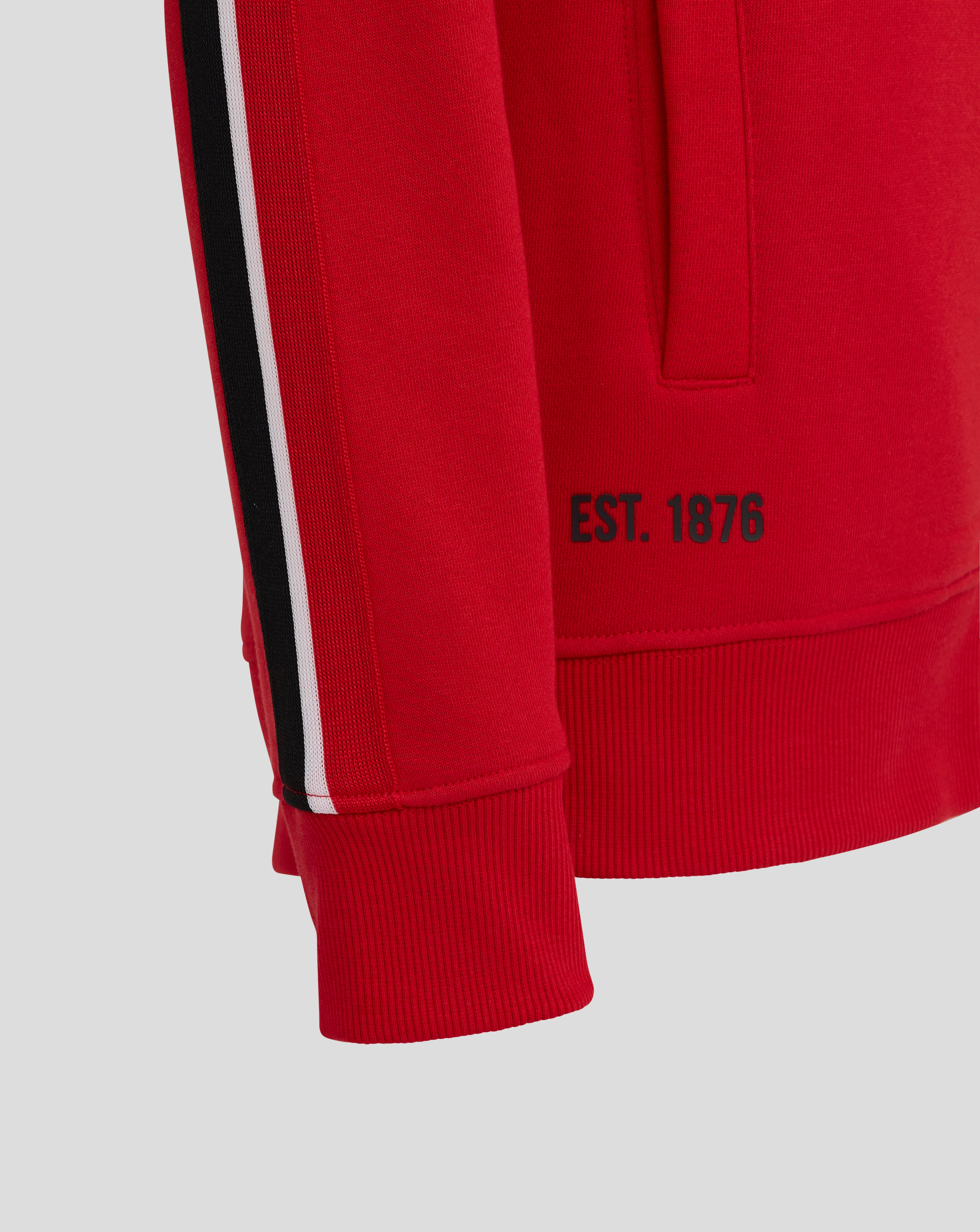 Junior Classic Full Zip Hoodie - Red