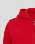 Junior Classic Full Zip Hoodie - Red