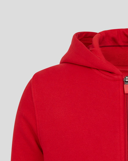 Junior Classic Full Zip Hoodie - Red