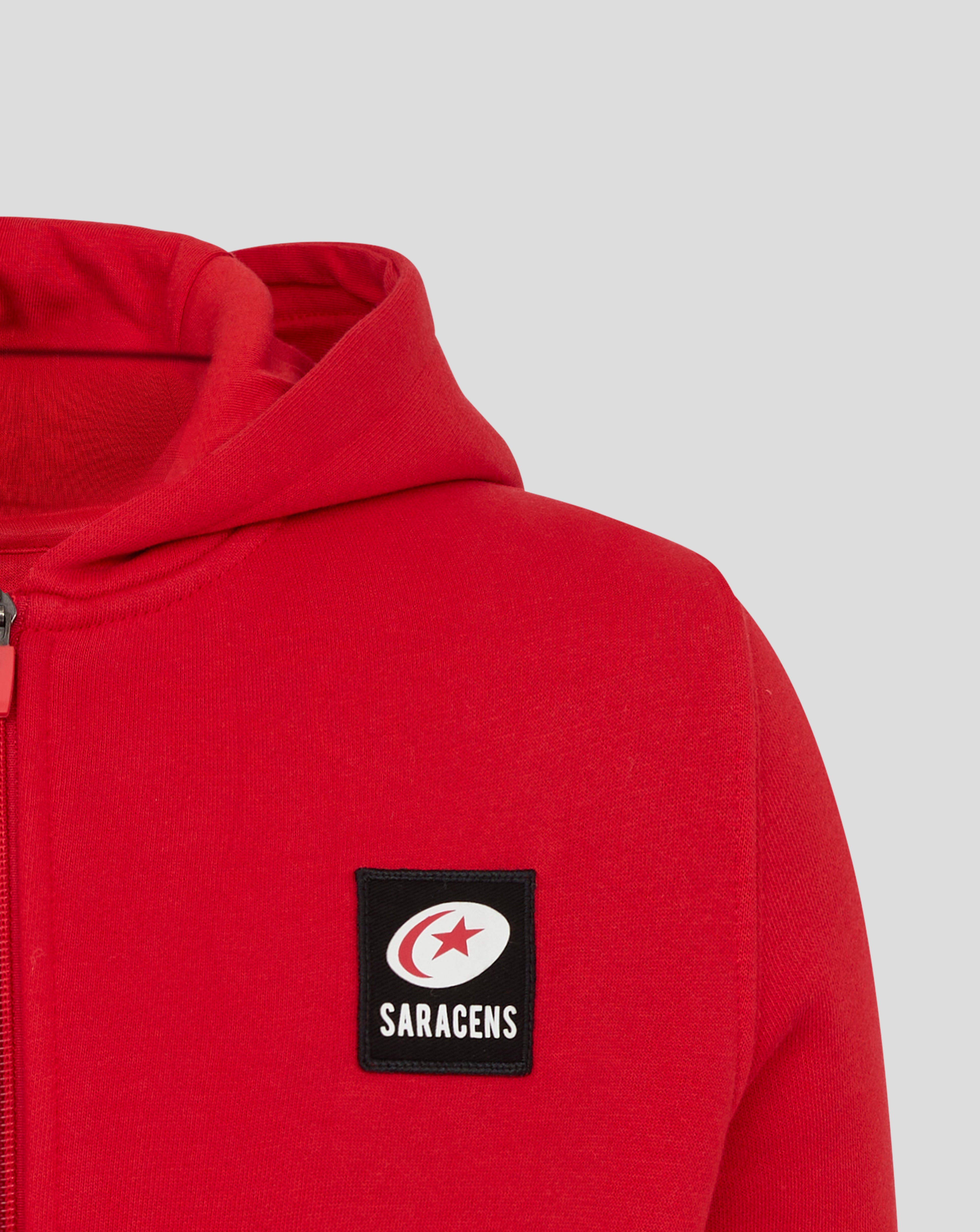 Junior Classic Full Zip Hoodie - Red