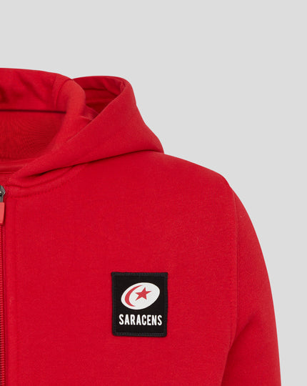 Junior Classic Full Zip Hoodie - Red