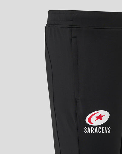 MEN'S 25/26 TRAINING KNIT PANTS WITH POCKETS - CAVIAR