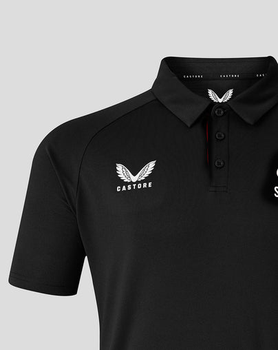 MENS 25/26 PRESENTATION POLY POLO - CAVIAR