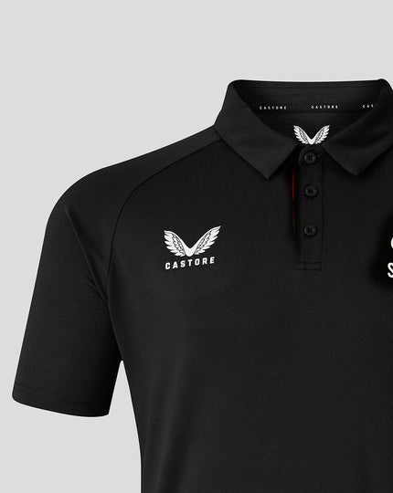 WOMENS 25/26 PRESENTATION POLY POLO - CAVIAR