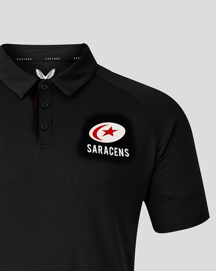 MENS 25/26 PRESENTATION POLY POLO - CAVIAR