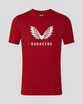 MENS 25/26 PRESENTATION LOGO TEE - RHYTHMIC RED
