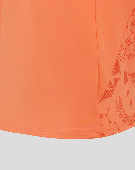 Men’s England Rugby 25/26 Performance Long Sleeve Midlayer Top – Melon