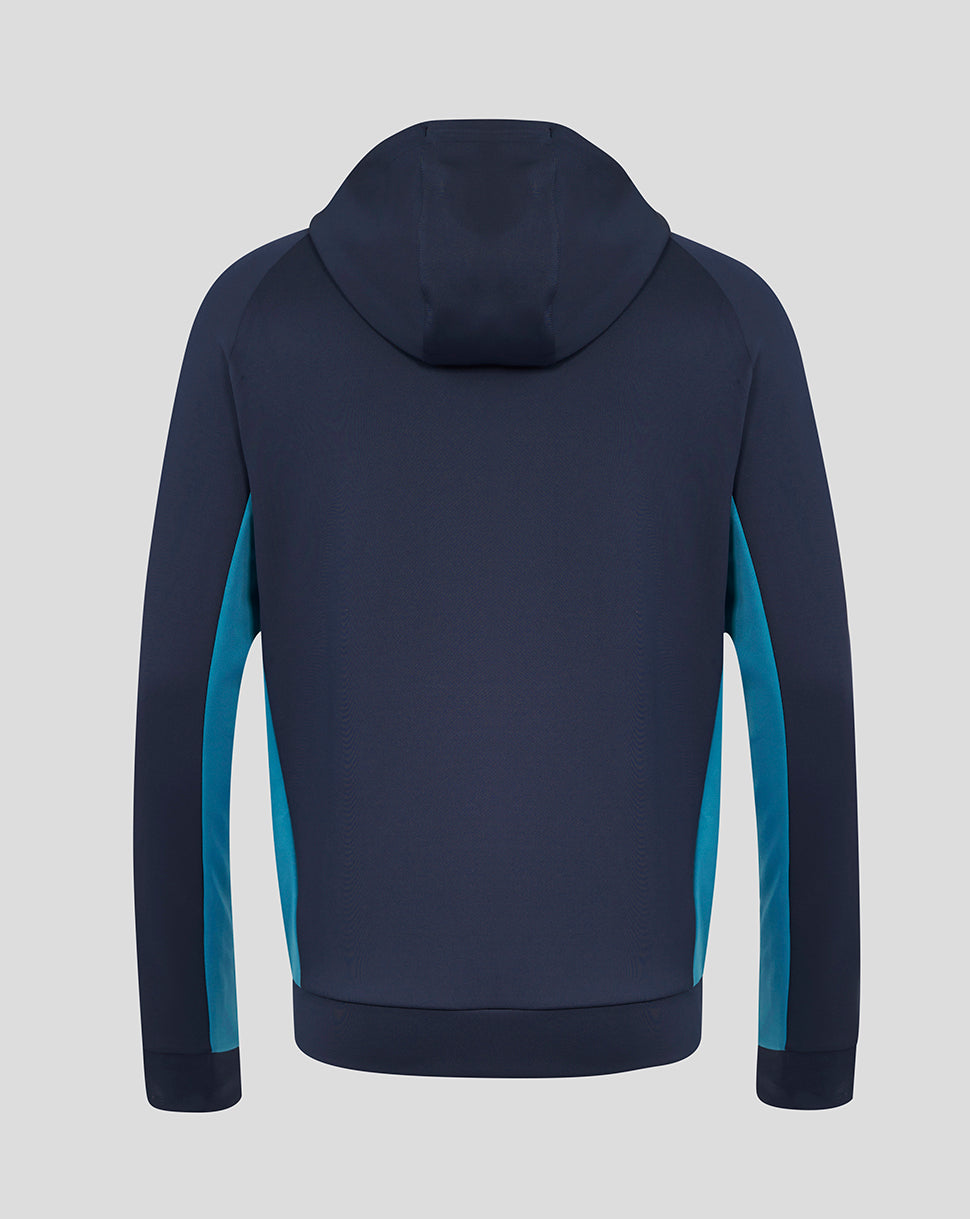 Men's England Rugby 25/26 Performance Full Zip Long Sleeve Hoodie – In
