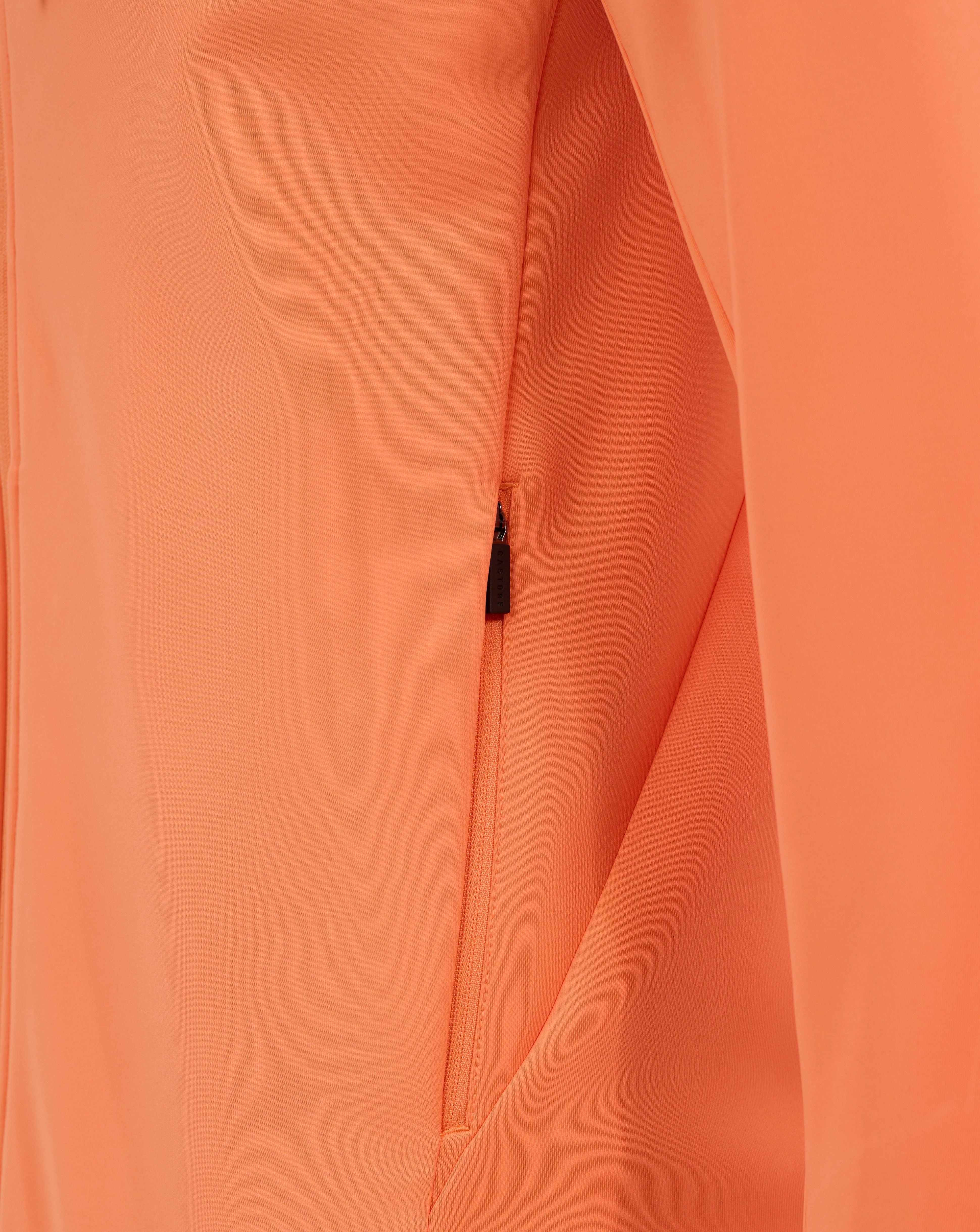 Men's England Rugby 25/26 Performance Full Zip Hoodie - Melon