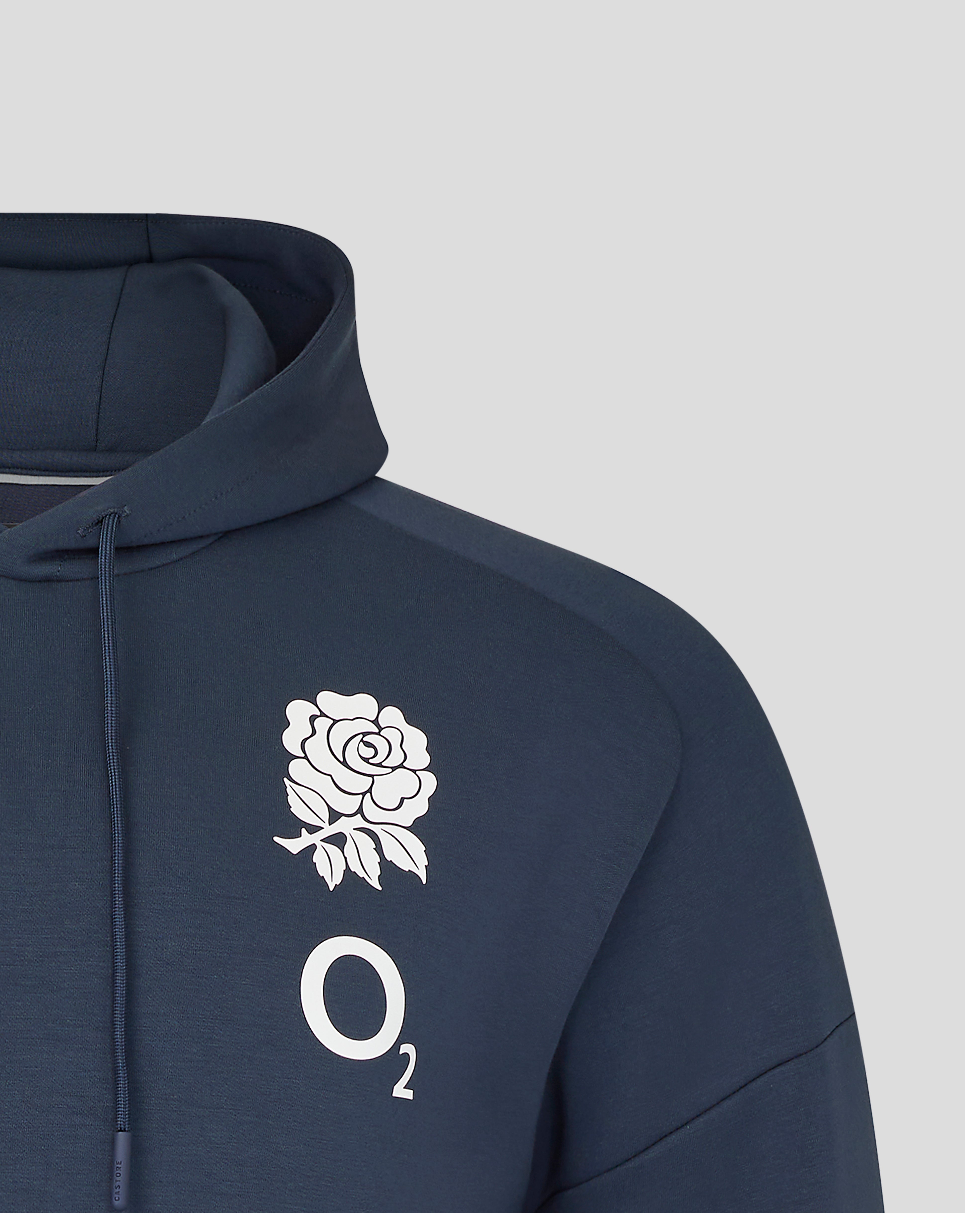 England Rugby Travel Overhead Hoodie O2 Jnr