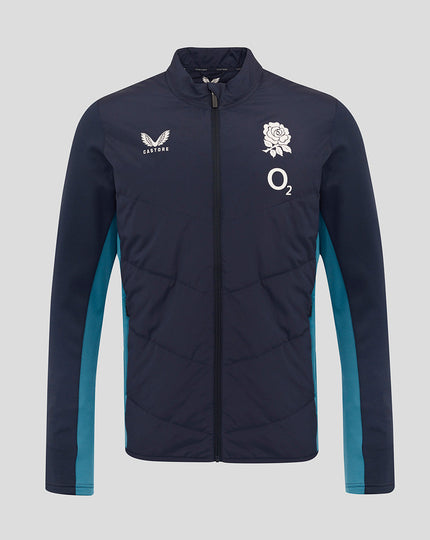 Men’s England Rugby 25/26 Performance Long Sleeve Thermal Jacket – Inkwell
