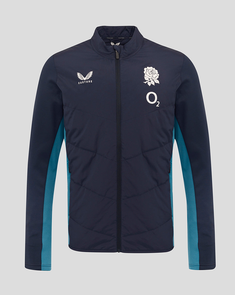 Men’s England Rugby 25/26 Performance Long Sleeve Thermal Jacket – Inkwell