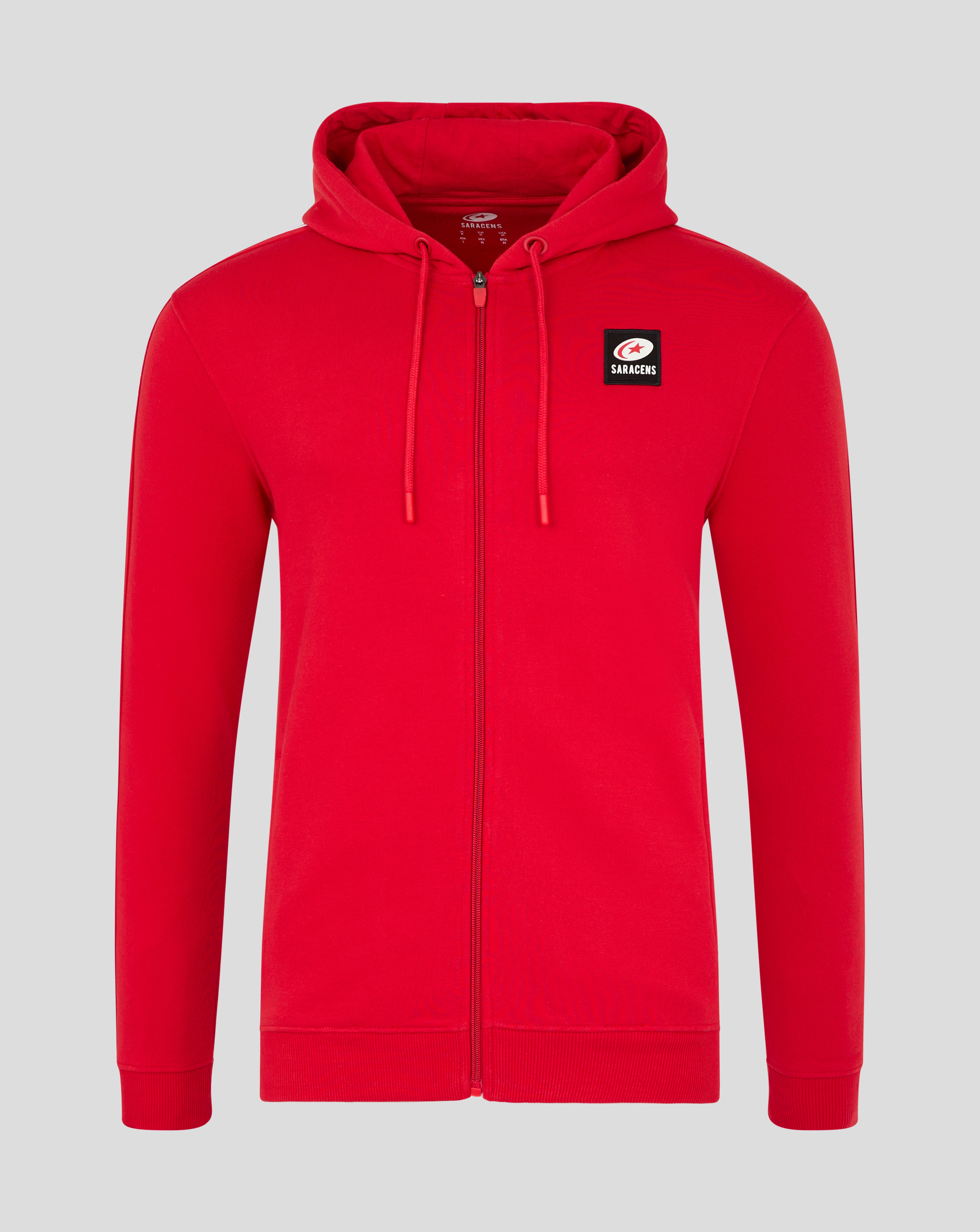 Men's Classic Full Zip Hoodie - Red