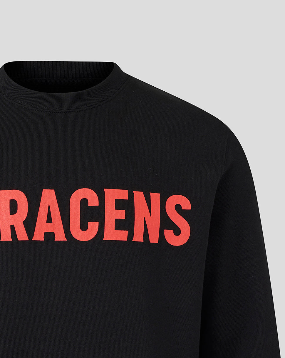 ADULT 25/26 THE ORIGINAL CLUB RELAXED CREW SWEATSHIRT - BLACK