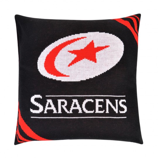 Saracens Knitted Cushion