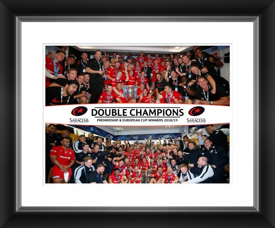 Limited Edition Saracens Champions Photo Frame