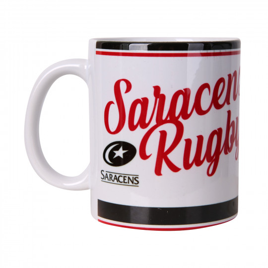Saracens Retro Script Mug