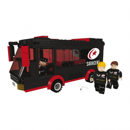 Saracens Brick Team Bus