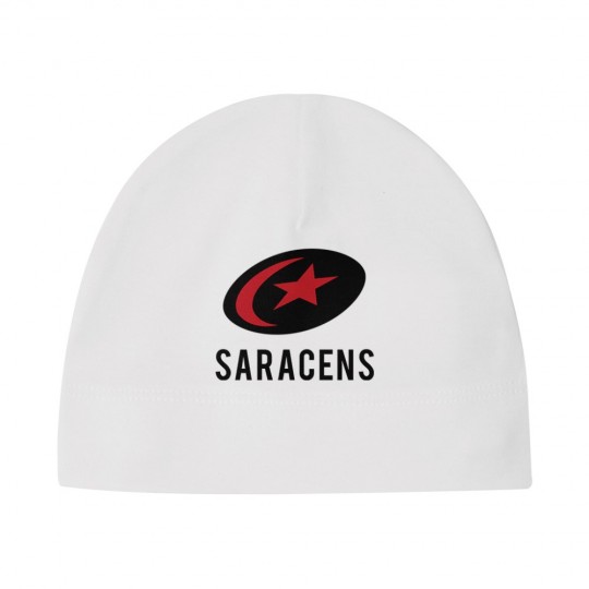 Saracens Bold Black Logo, Baby Beanie