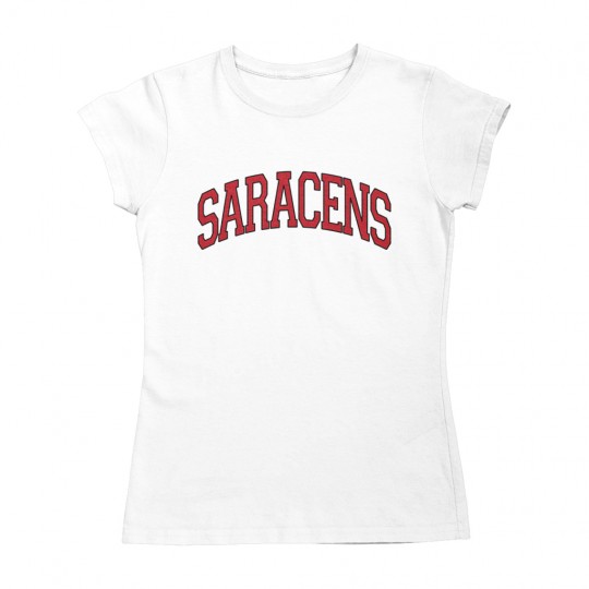 Saracens Collegiate Logo, Women's T-Shirt