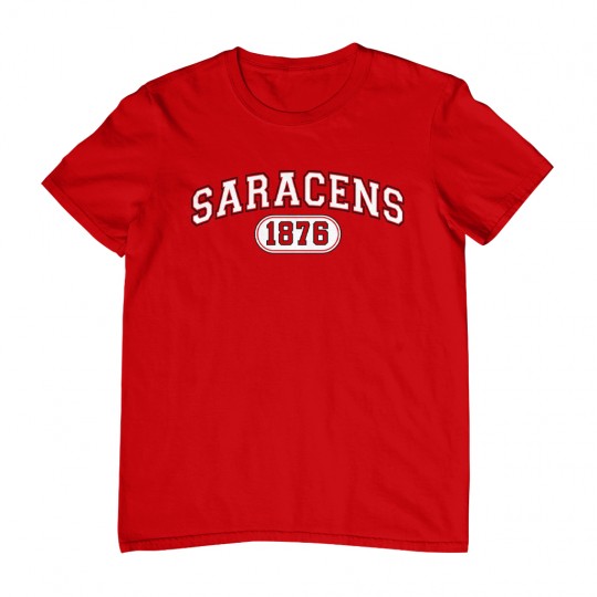 Saracens 1876 Collegiate Logo, Men's T-Shirt