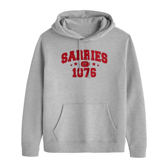 Saracens Sarries Est 1876, Adult Hooded Sweatshirt