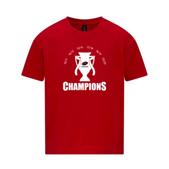 Saracens Champions Logo, Kid's T -Shirt